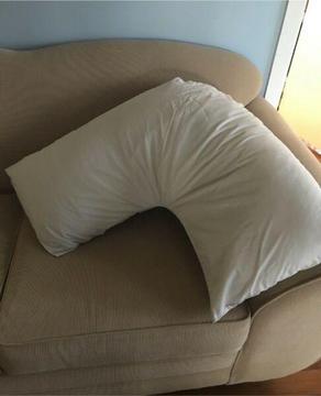 V Pillow and Aspire pillowcase - hardly used