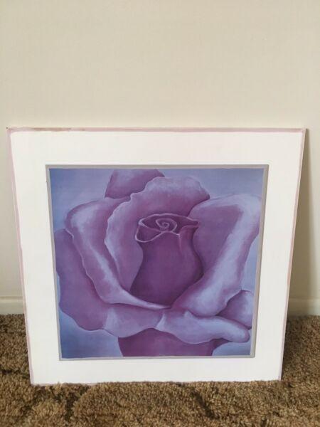QUICK SALE NEEDED - Pink Rose Print