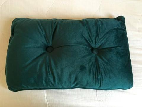 Deep Emerald Green Velvet Cushion/Pillow