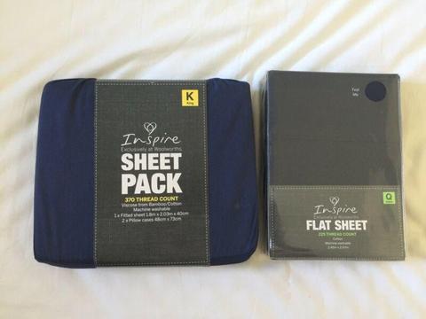 Navy Blue Sheet set - Brand new in packaging RRP $80