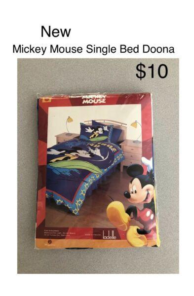 Mickey Mouse Single Doona Cover