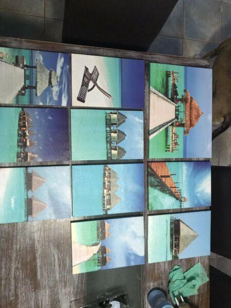 Bali style canvases