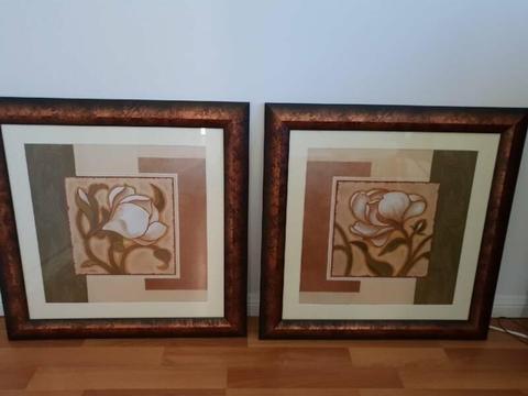 Framed Pictures x 2