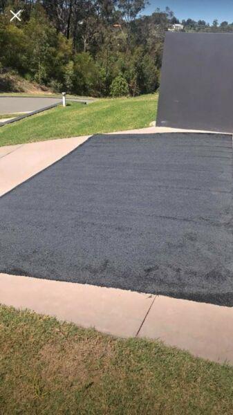 Large New Carpet Roll Plush Pile Modern Charcoal Grey