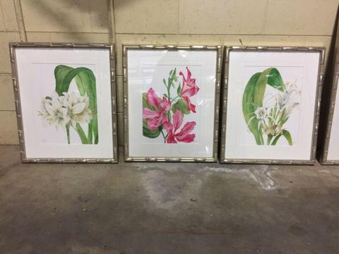 Flower photo frames. 160$ for all 3