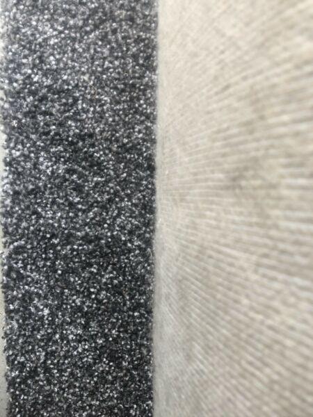 New Carpet 8 LM dark Grey with White Fleck