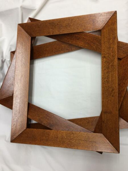 3 x Silky Oak Picture Frames - 47 x 57 cm each