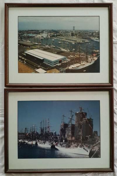 Pictures of Tall Ships Framed in Quality Timber Frame 510x400mm