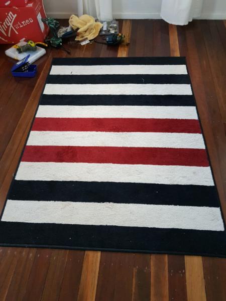 Striped rug