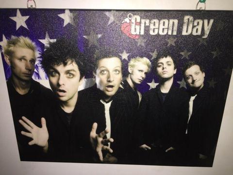 Green Day canvas photo