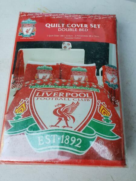 Liverpool football double doona cover