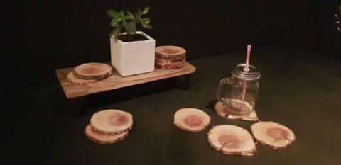 Coasters - custom made wooden drink coasters