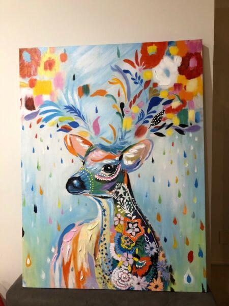 Stag painting