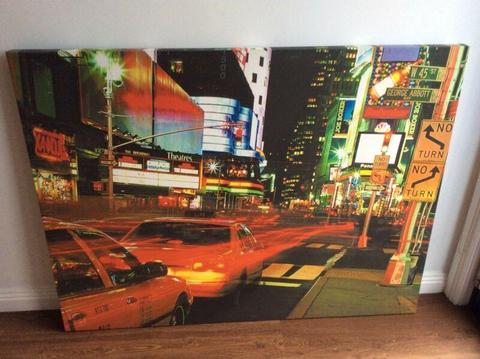 Canvas print NEW YORK Times Square