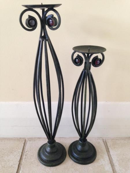Metal Candle Holder Stands