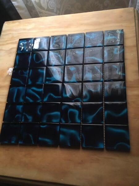 Glass mosaic tile 300x300