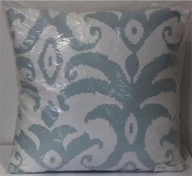 Aqua Patterned Cushion (Brand New)