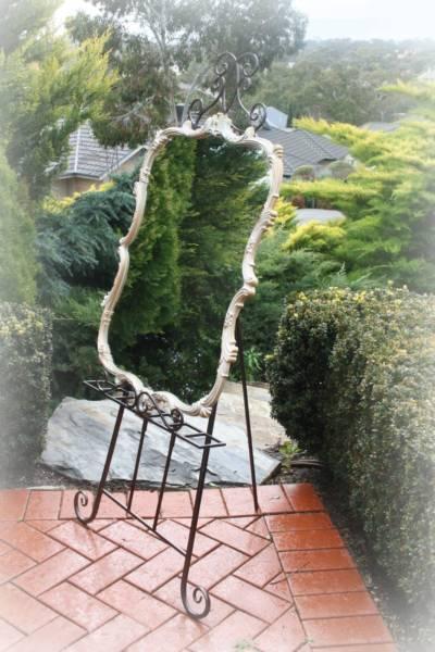 Brand new Wrought iron look scroll Easel..perfect for weddings