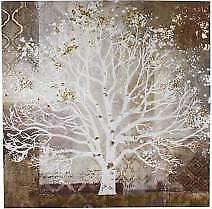 White Tree Foil Canvas Print (Brand New) #8993