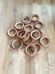 CURTAIN RINGS AND BRACKETS