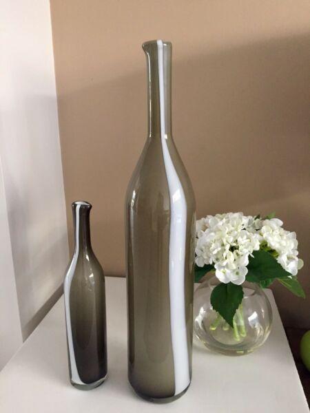 Ex display quality modern vases