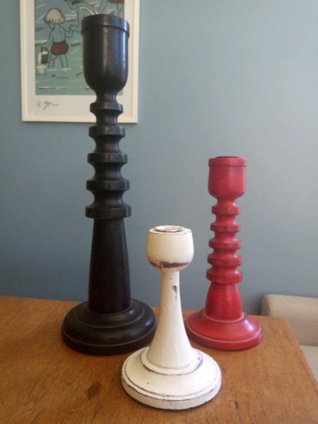 Candle Holders x3