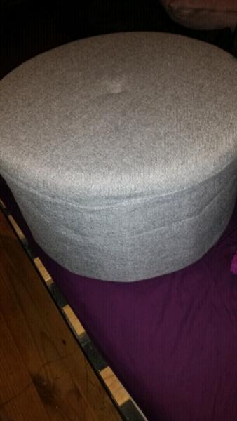 Footstool with storage must go