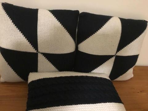 My House set of three cushions