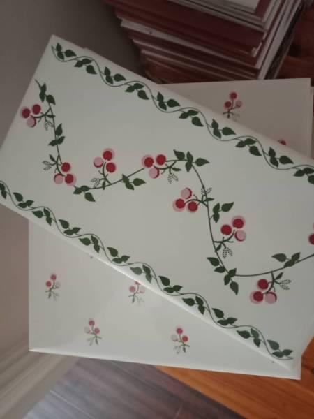 110 Authentic Laura Ashley wall tiles - delicate floral pattern