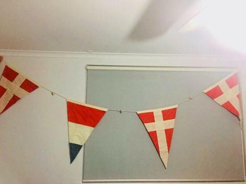 NEW Bunting Flags Designer gorgeous to decor a room