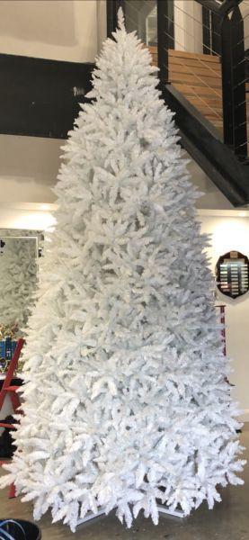 12ft White Christmas Tree