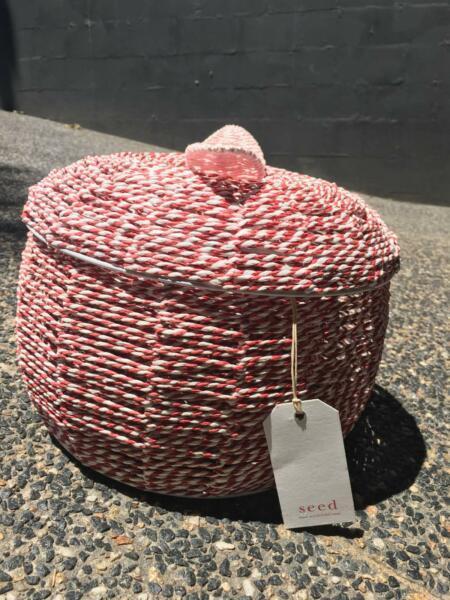 Set Of 3 Nesting Apple Baskets From Seed Frankston