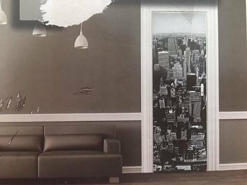 Door Mural/Wallpaper - NYC