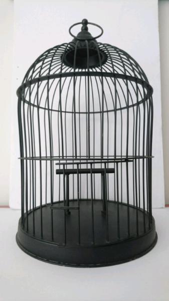 Large Black Birdcage - Home Decor / Styling / Set Design Prop