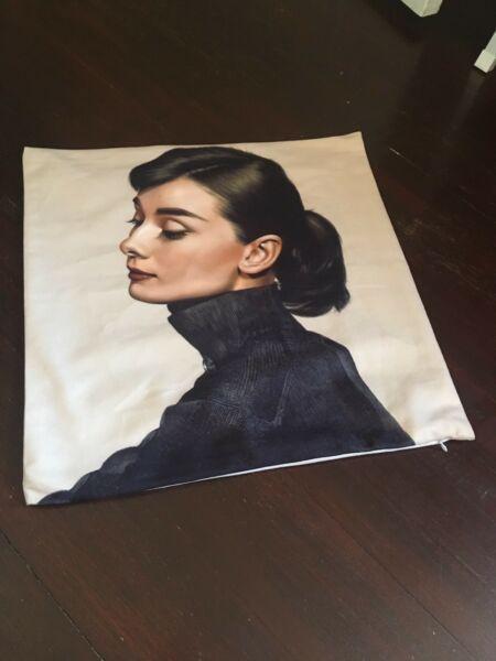 Audrey Hepburn Cushion Cover