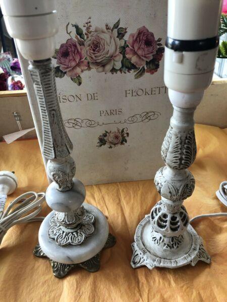 Wanted: Shabby chic lamp bases