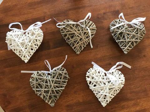 Decorative hearts / Engagement / Wedding decorations