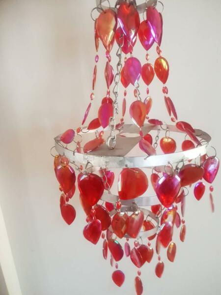 Decorative chandeliars for girls room
