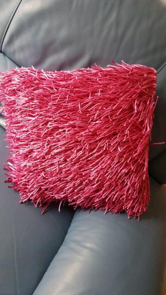 Cushions (Hot Pink & Silver)