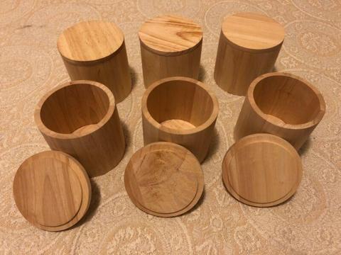 Kikki K wooden vessels
