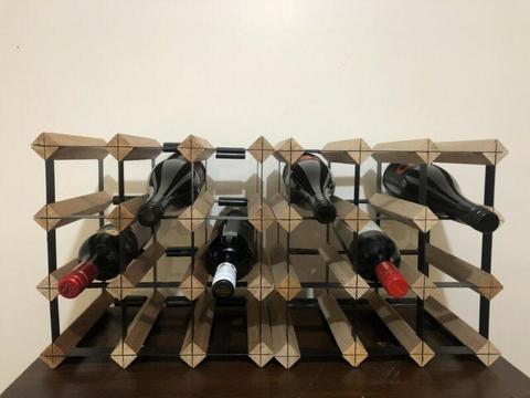Wooden Wine Racks x 2