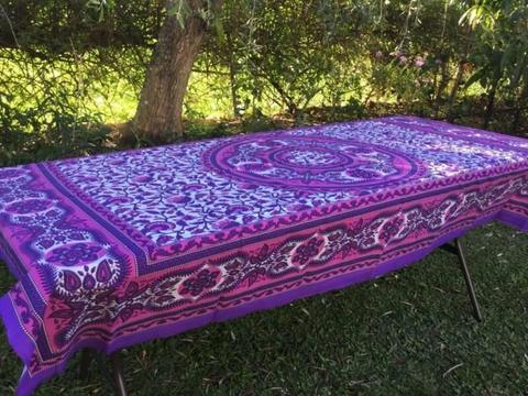 Table Cloth - Love is Purple Handmade