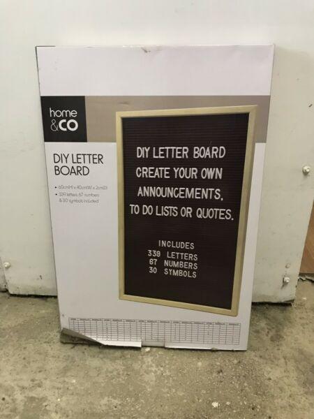 DIY Letter Board