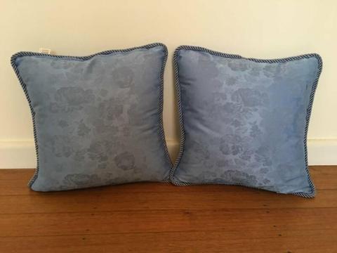 1970's Retro Blue Cushions/Pillows