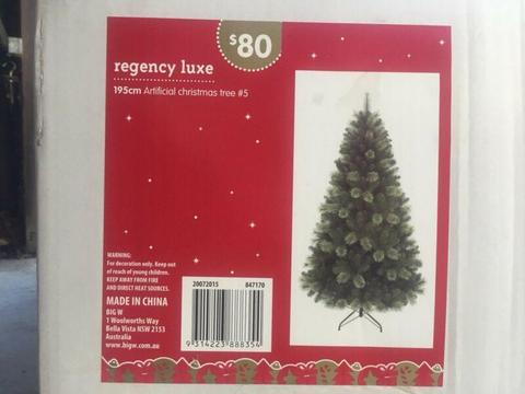 Plastic Christmas Tree (Barely Used)