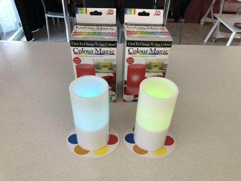 Two Colour Magic Candles