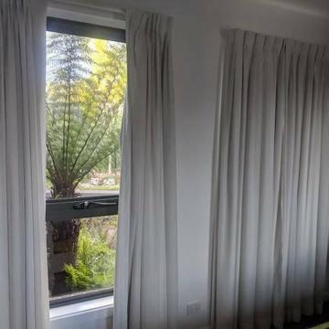 Curtains for 4 windows