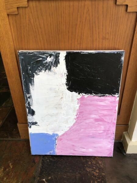 Free painted canvas