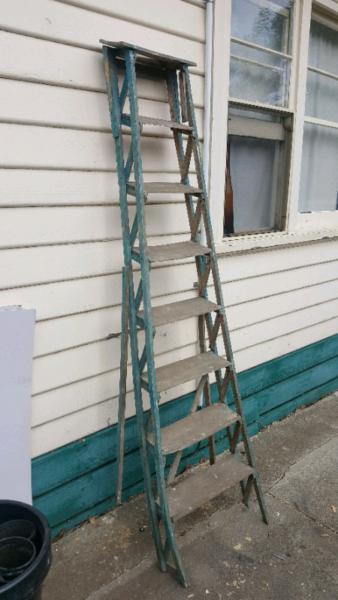 vintage decorative ladder
