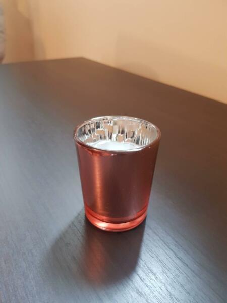 Rose Gold candle holders x62